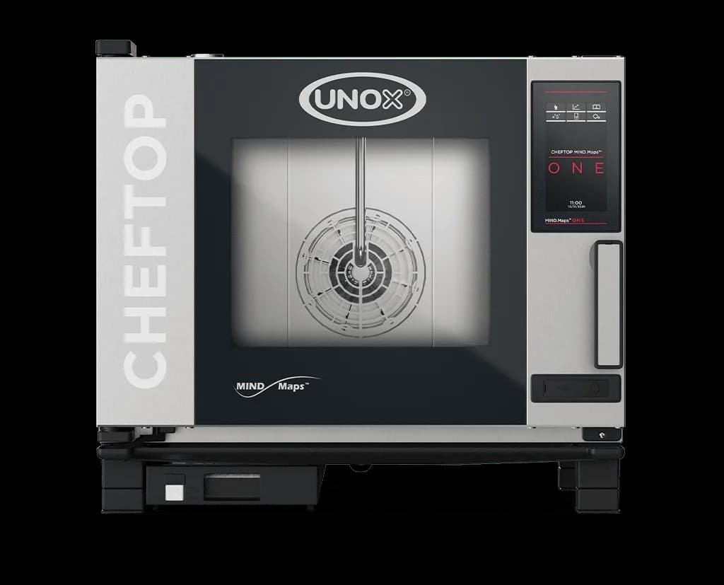Horno Unox combinado eléctrico Cheftop MIND.Maps™ ONE 5 bandejas gn 1-1