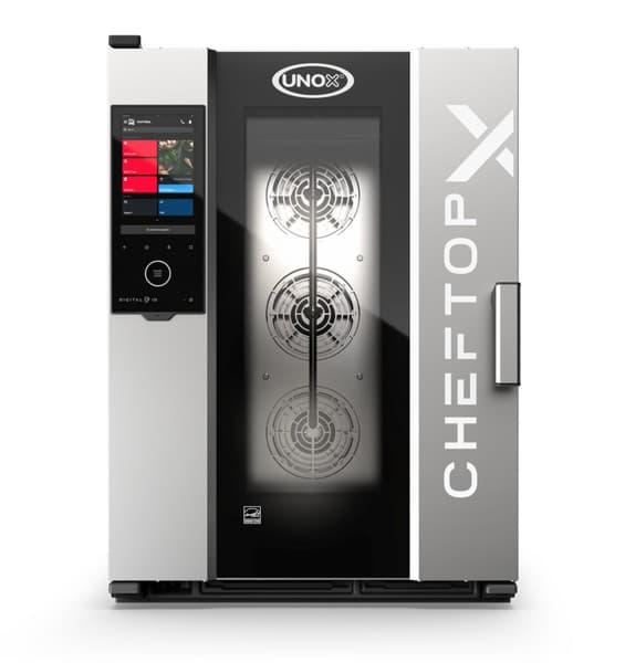 Horno Unox combinado eléctrico trifásico CHEFTOP-X™ Digital.ID™ 10 bandejas